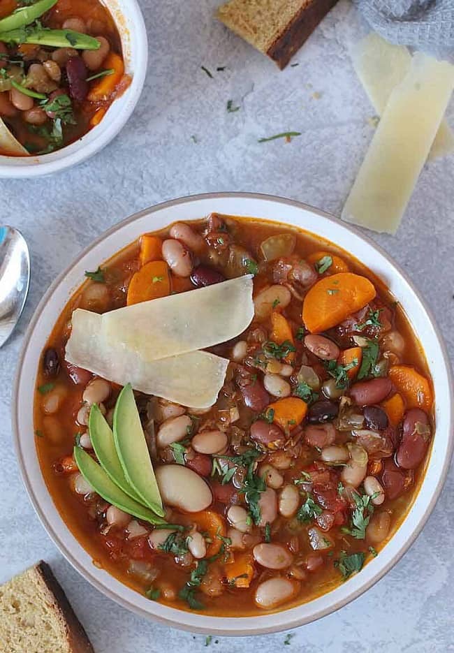 15 Beans Vegetarian Soup 
