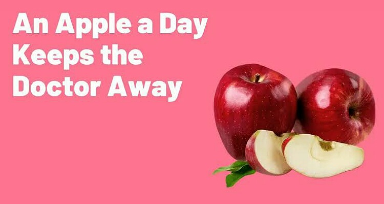 An apple a day keeps the doctor away 