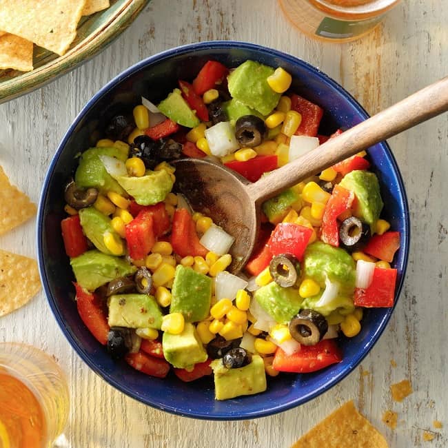Avocado Salsa With chips