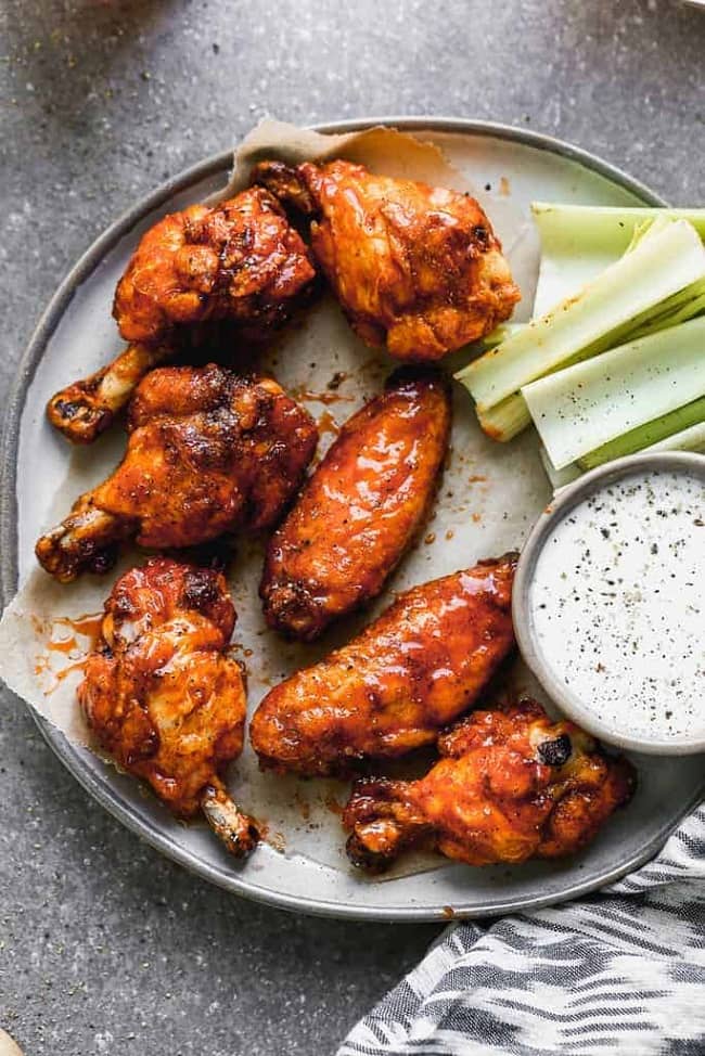Baked Chicken Wings 