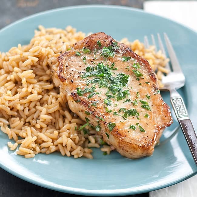 Baked Pork Chops With Rice yum (1)