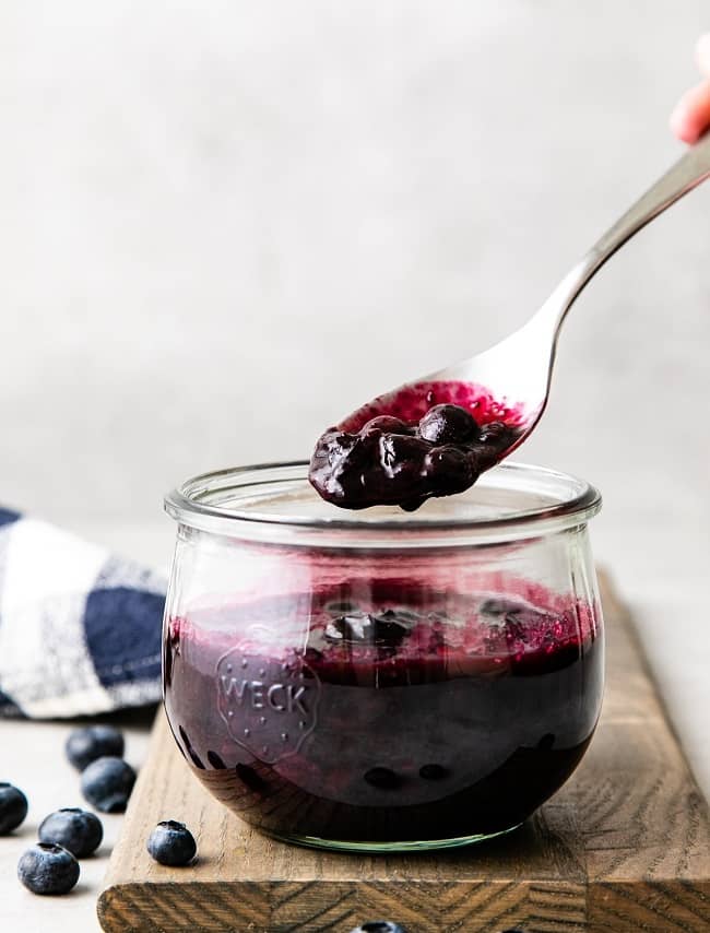 Blueberry Compote Easy