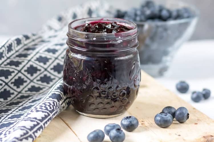 Blueberry Compote Simple