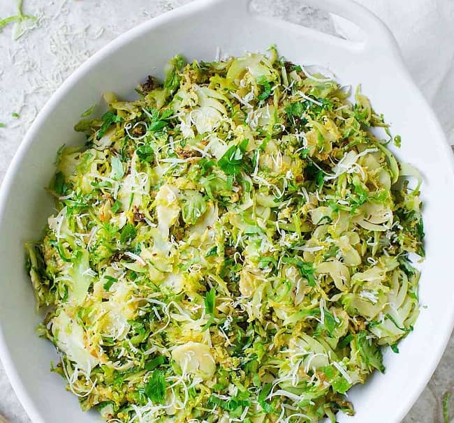 Brussels Sprouts Salad With Lemon