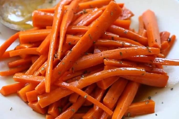 Candied Carrots Recipe homemade (1)