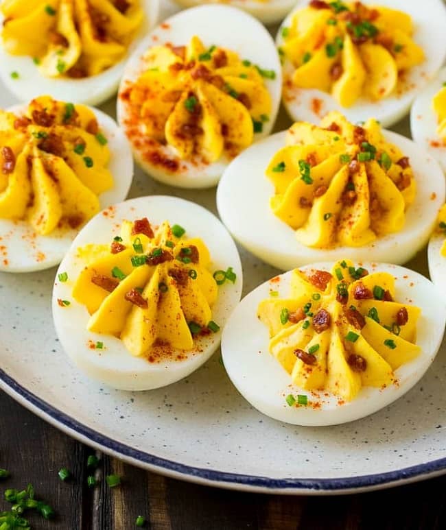 Deviled Eggs With Bacon Keto