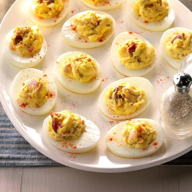 Deviled Eggs With Bacon Low-carb