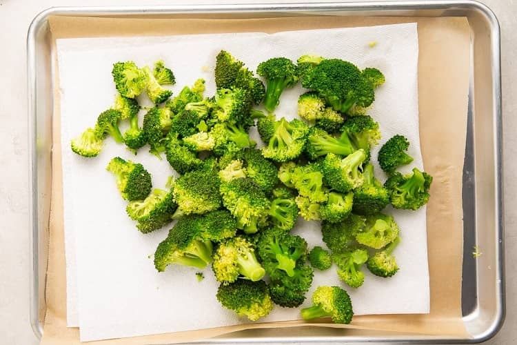 Freeze Broccoli Quick