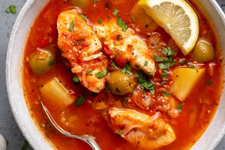 Italian Fish Stew Delicious