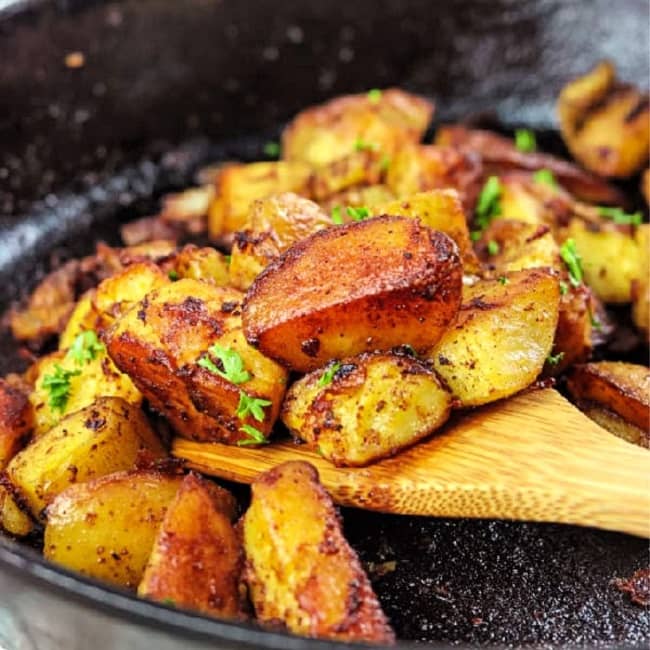 Pan-Fried Potatoes Delicious