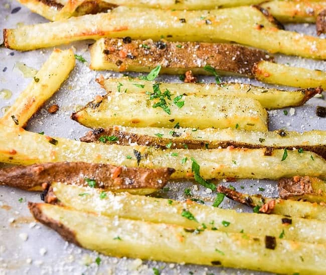 Parmesan Truffle Fries- Baked