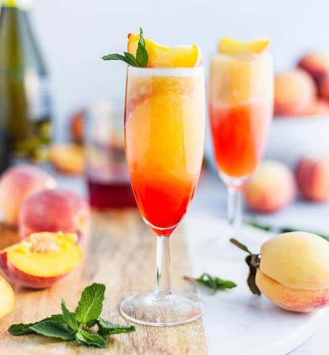 Peach Bellini Healthy
