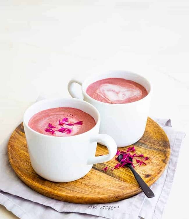 Pink Latte Beet Healthy