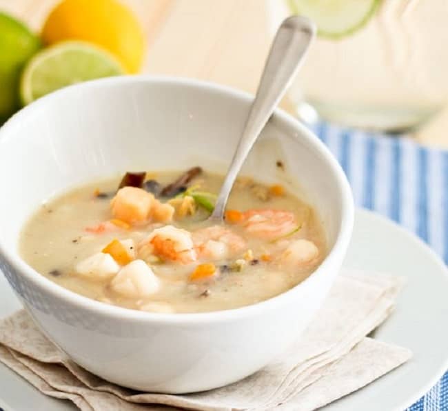 Seafood Soup- Creamy