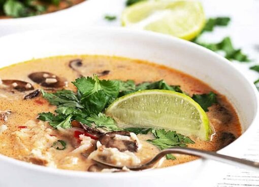 The Best Tom Kha Gai Soup (1)