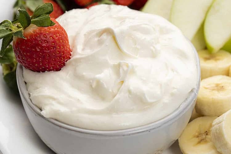 Yogurt Fruit Dip Creamy
