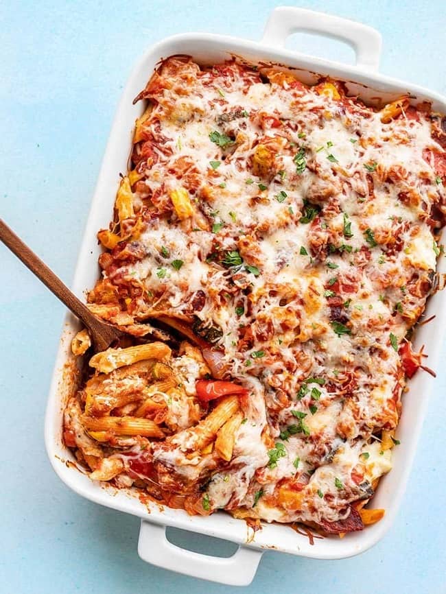 Baked Ziti With Roasted Vegetables (1)