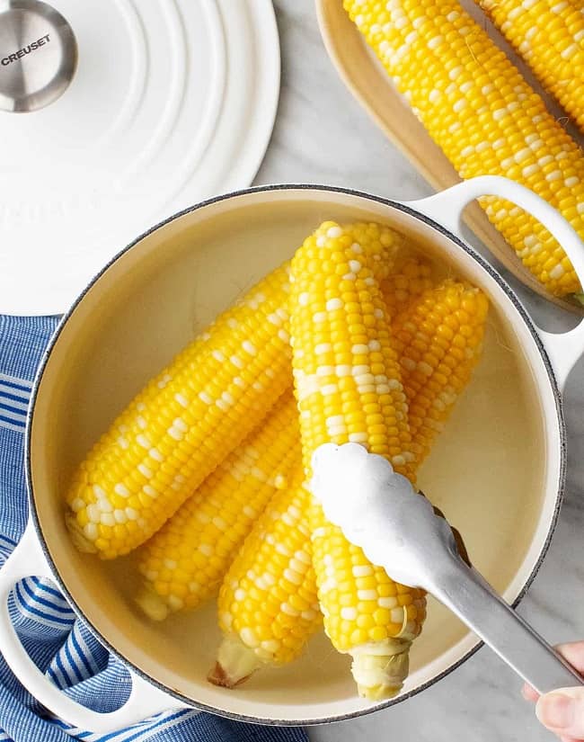 Boiled Corn Healthy