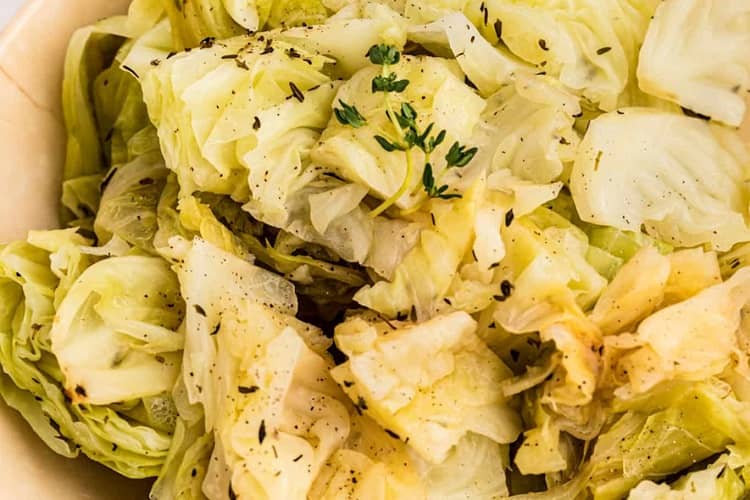 Buttery Cabbage Healthy