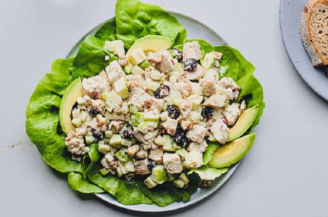 Chicken Salad With Apples And Cranberries 