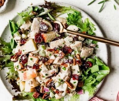 Chicken Salad With Apples And Cranberries