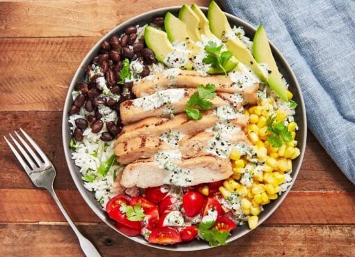 Chipotle Lime Chicken And Rice