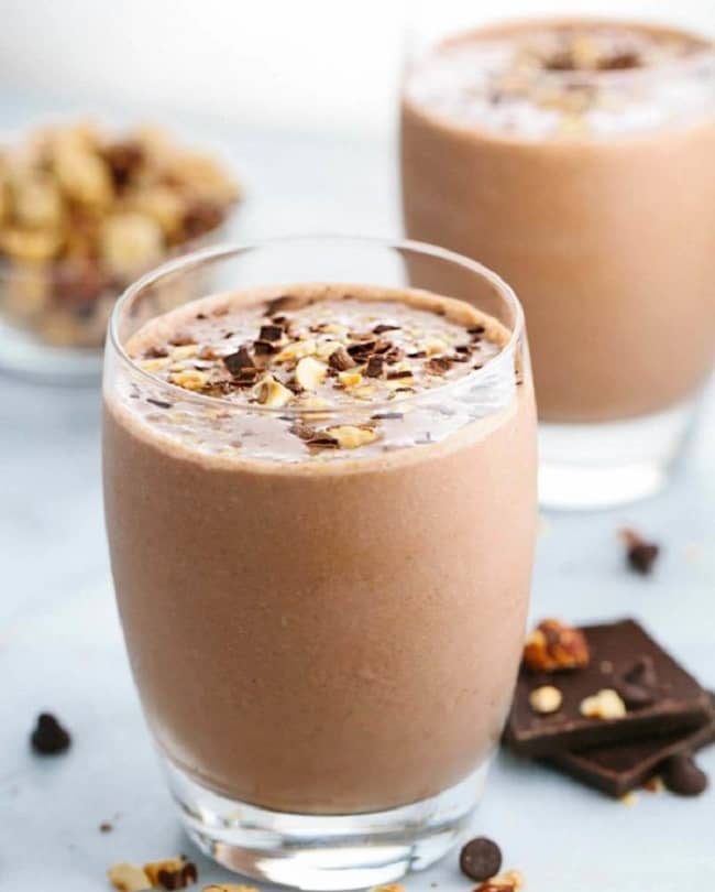 Chocolate Almond Smoothie Easy