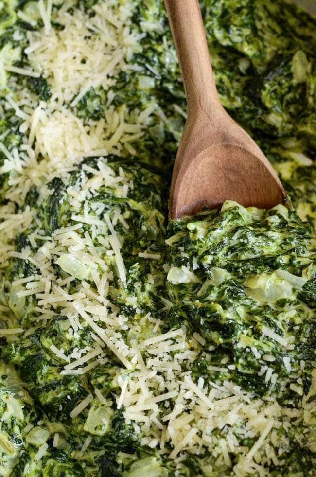 Creamed Spinach homemade (1)