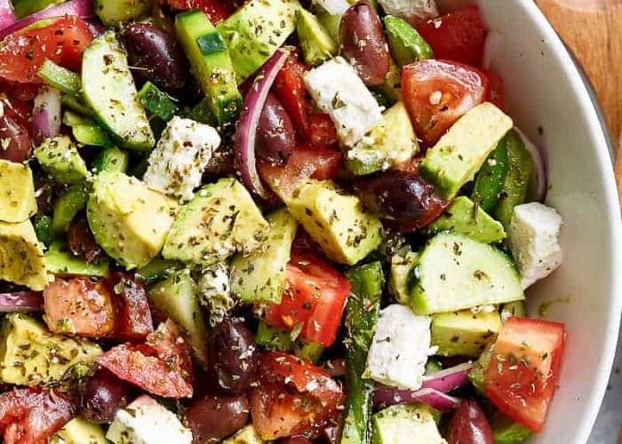 Delicious Greek Salad yum (1)