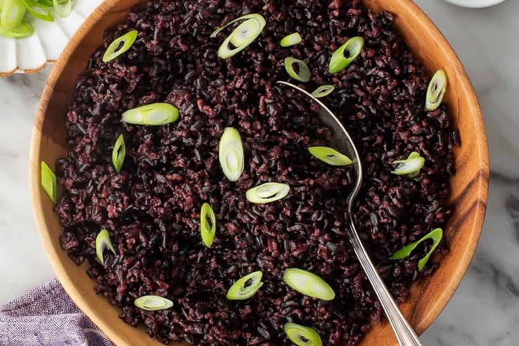 Forbidden Black Rice Healthy