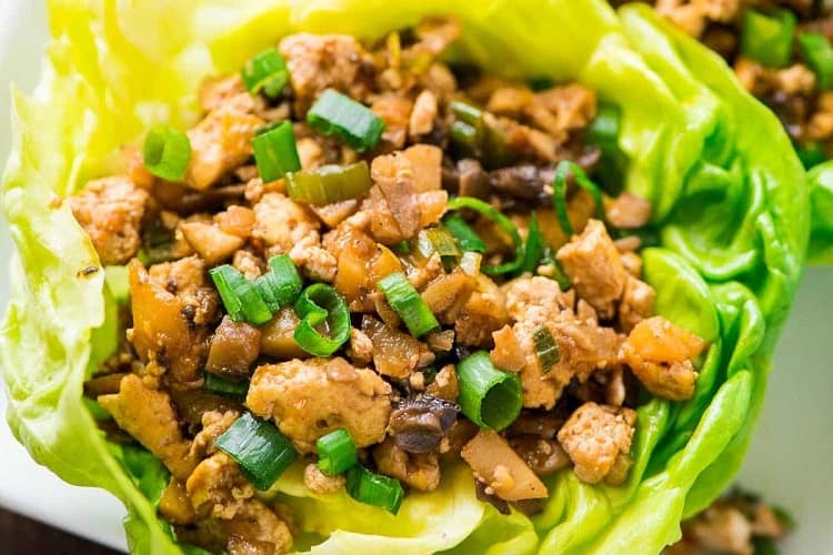 Healthy Lettuce Wraps Vegan