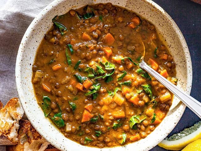 Cooked Lentils