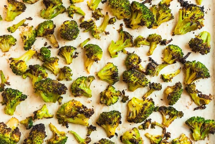 Oven-Roasted Frozen Broccoli 