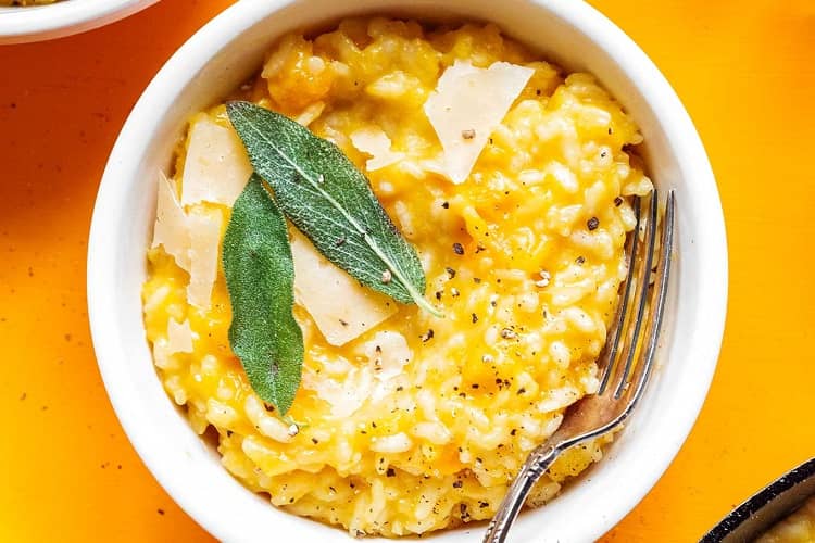 Roasted Buttternut Squash Risotto