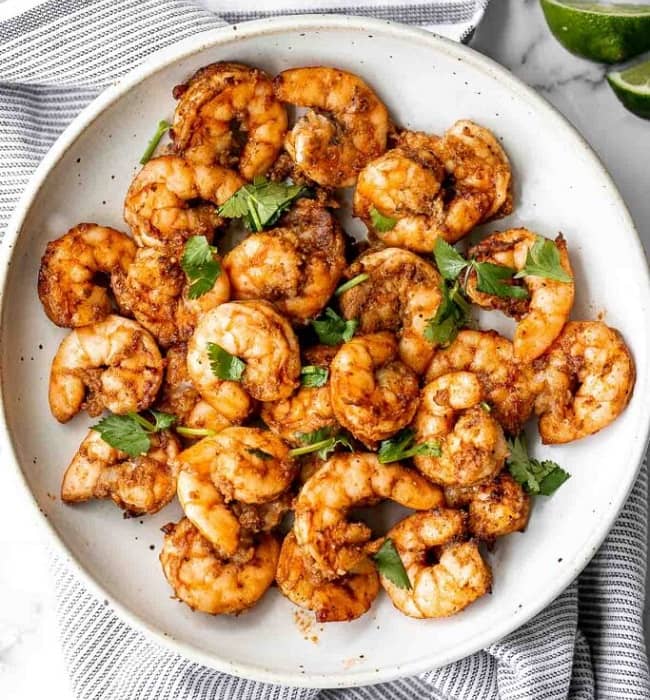 Shrimp with Comeback Sauce Healthy