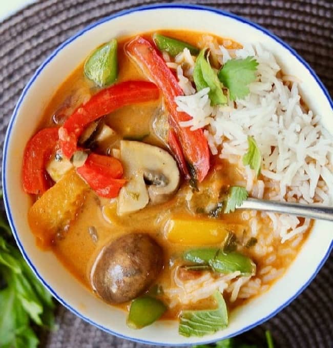 Thai Red Curry homemade (1)