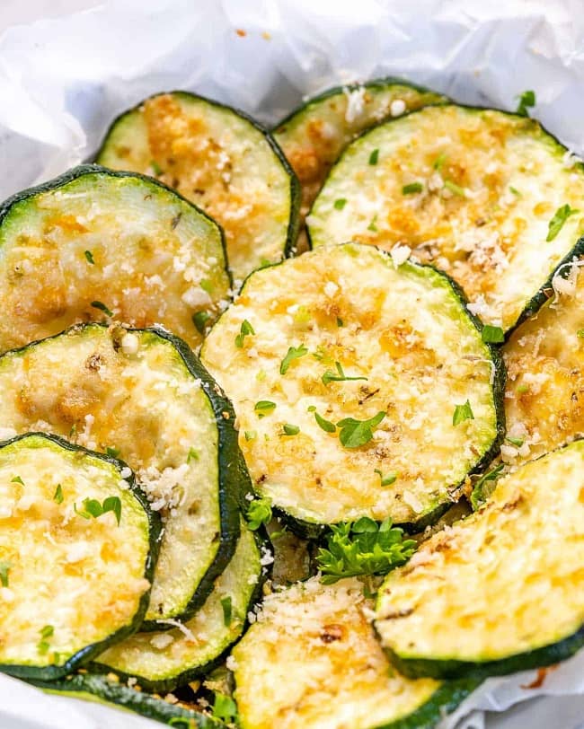 Baked Zucchini Chips Easy (1)