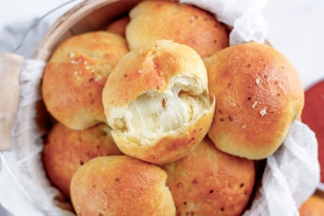 Cheesy Stuffed Biscuits