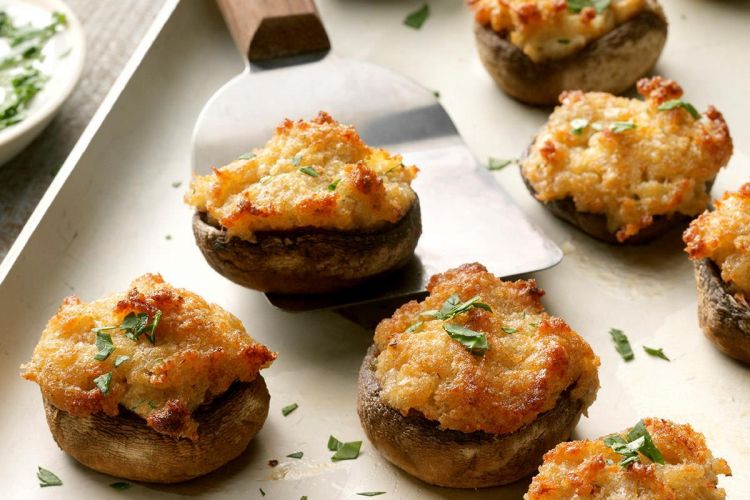 Crab Stuffed Mushrooms