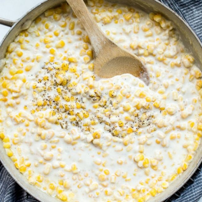 Homemade Creamed Corn