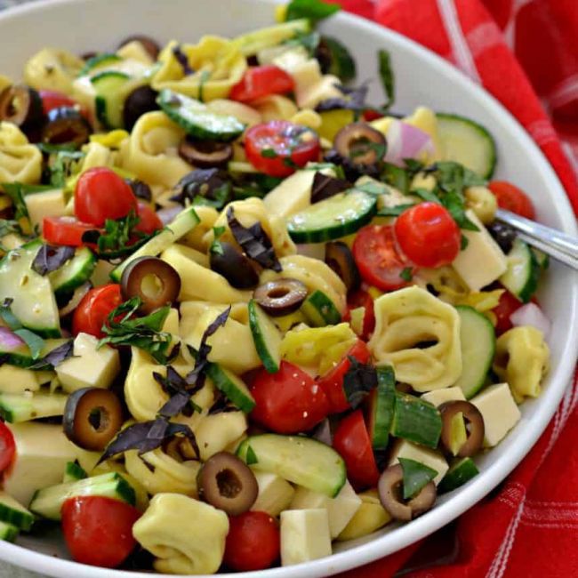 Italian Tortellini Salad 