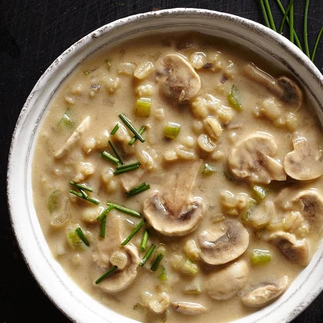 Mushroom Barley Soup Easy (1)