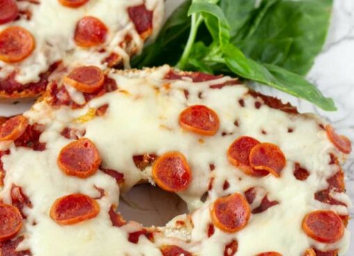 Quick and Easy Pizza Bagels
