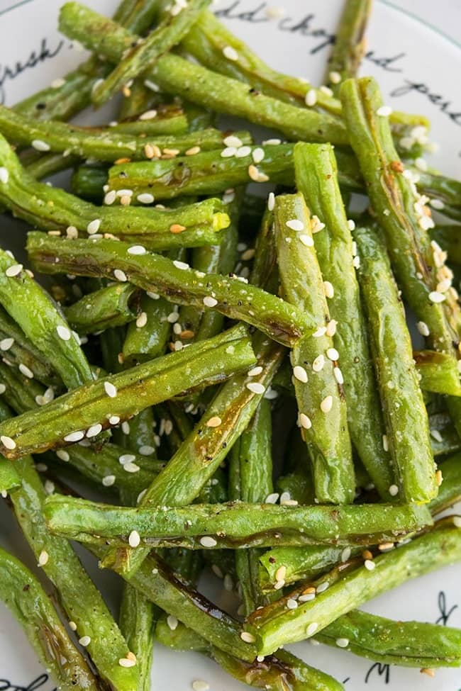 Roasted Green Beans Easy