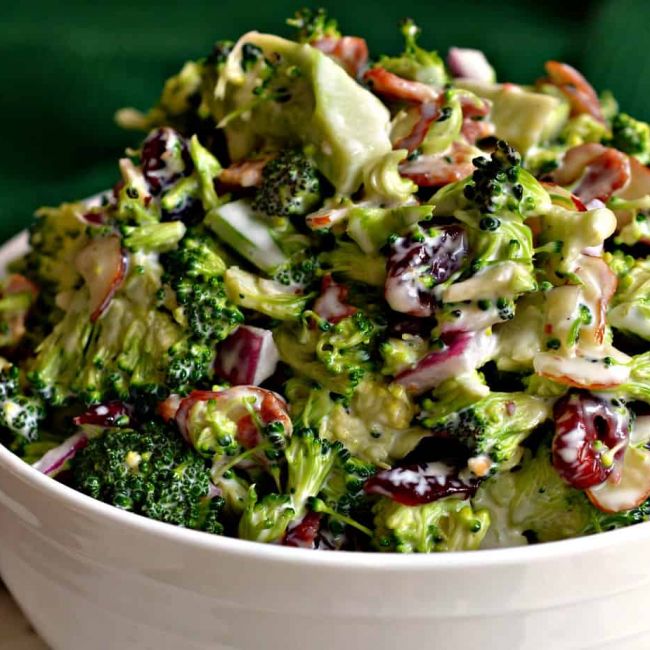 The Best Broccoli Salad 