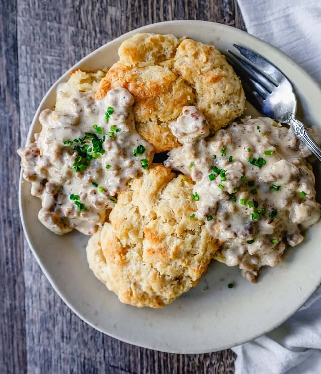 Biscuits and Gravy Yum