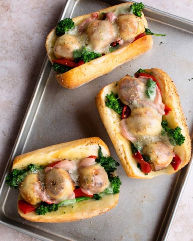 Buffalo Chicken Meatball Sub