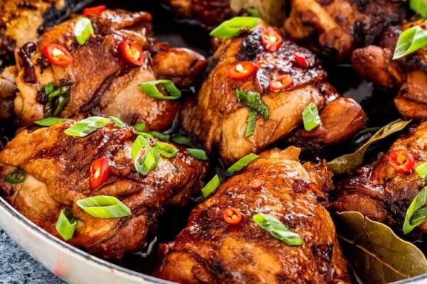 How To Make Sweet And Spicy Chicken Adobo In A Slow Cooker 0797