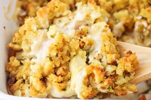 Quick and Easy Chicken Stuffing Casserole (Ready in just 30 minutes)