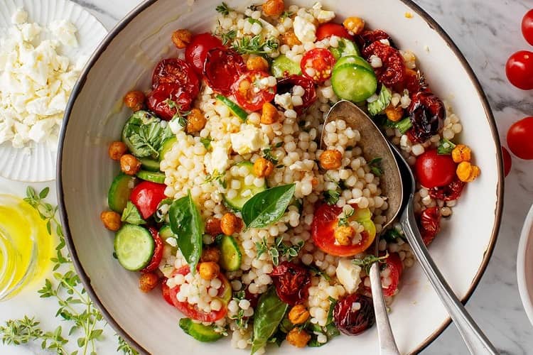 Couscous with Feta and Tomatoes